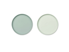 Liewood peppermint mix silicone plate Gabriel (2-pack)